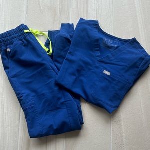 💙FIGS ELECTRIC BLUE XXS BUNDLE💙